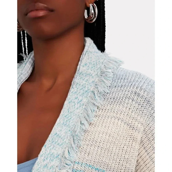 INTERMIX  Chiara Space Dye Wrap Cardigan - Picture 5 of 8